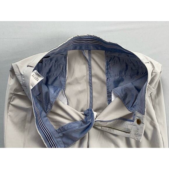 Brooks Brothers Lightweight Flat Front Microfiber Performance Tech Pants. 33X32. - Picture 6 of 8